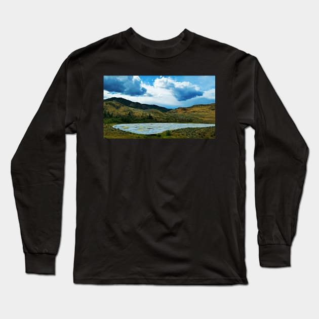 Spotted Lake Long Sleeve T-Shirt by kchase